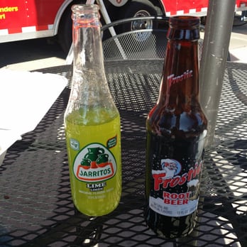 The Caboose - two bottles of soda on a table - Food Trucks Near Me - San Marcos, Texas The Caboose - two bottles of soda on a table - Food Trucks Near Me - San Marcos, Texas