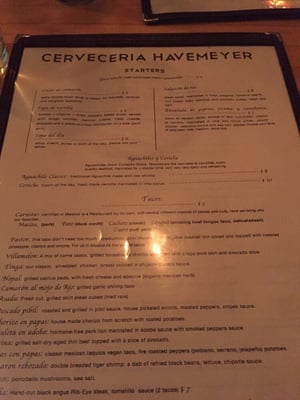 Menu photo 8 Cerveceria Havemeyer New York, NY Menu photo 8 Cerveceria Havemeyer New York, NY