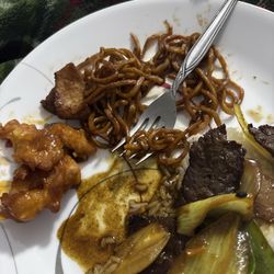 Golden Crown Amherst Chinese Restaurant - 44. Orange Chicken 44. Orange Chicken Steamed White Rice House Lo Mein Mongolian Beef