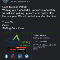 Ascend Staffing - Broomfield