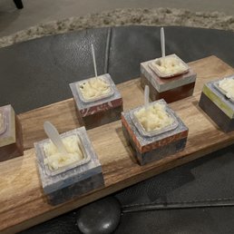 Choose what scent you like for your treatment