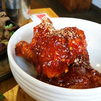 Spoon - Hot wings (a little spicy) - Korean Near Me - Berkeley, California Spoon - Hot wings (a little spicy) - Korean Near Me - Berkeley, California