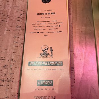 The Mule - The Menu - Mexican Near Me - Oakville, Ontario The Mule - The Menu - Mexican Near Me - Oakville, Ontario