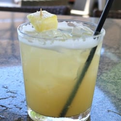Stateroom Bar - High Tide | rye whiskey | pineapple juice | ginger puree