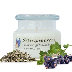 Scentually Yours - Fairy Secrets Lotion Candles 12oz. Jar.