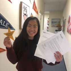 Congrats on getting accepted to UC Berkeley and UCI! We're so proud of you!!!