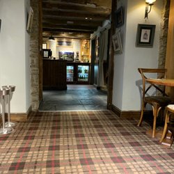 Fettykil Fox - Vintage Inns - The terrible view from the table that we were given.