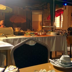 Hotel garni Probst - Provisorischer Frühstücksraum