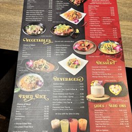 Menu Menu