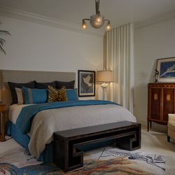 Palm Beach interior design guest bedroom