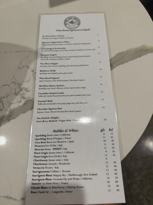 Menu photo 2 The Wine Library Dade City, FL