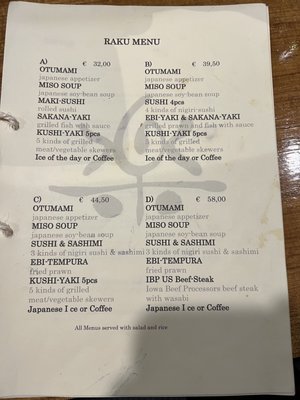 Menu photo 4 Raku Uithoorn, NH