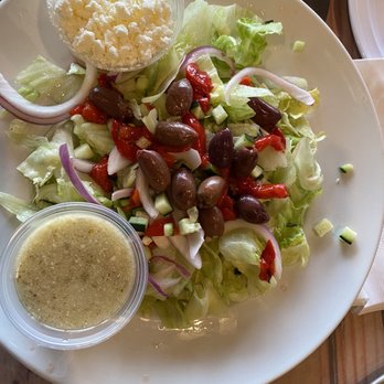 Hot Rocks Pizza Kitchen - Greek salad with feta on the side - Pizza Near Me - Kansas City, Missouri
