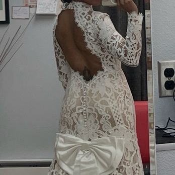 American Freestyle Alterations - Bustle and bow - Sewing & Alterations Near Me - Seattle, Washington