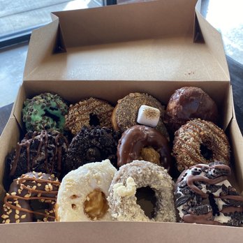 Hurts Donut Co - Our dozen - narrowing it down to only 12 was difficult! - Donuts Near Me - Parker, Colorado Hurts Donut Co - Our dozen - narrowing it down to only 12 was difficult! - Donuts Near Me - Parker, Colorado