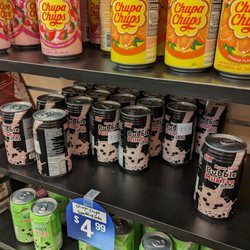 FYE - Chupa chips and boba canned drinks