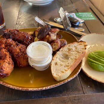 Urban Plates - Nashville Chicken 3 Tender Plate - New American Near Me - Irvine, California Urban Plates - Nashville Chicken 3 Tender Plate - New American Near Me - Irvine, California
