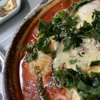Bowery to Williamsburg - Shakshuka Baked Eggs with a side of holumi - Coffee & Tea Near Me - Melbourne, VIC Bowery to Williamsburg - Shakshuka Baked Eggs with a side of holumi - Coffee & Tea Near Me - Melbourne, VIC