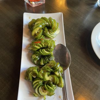 Xin Ding Dumpling House - Hot and sour sliced Cucumber - Dim Sum Near Me - Portland, Oregon Xin Ding Dumpling House - Hot and sour sliced Cucumber - Dim Sum Near Me - Portland, Oregon