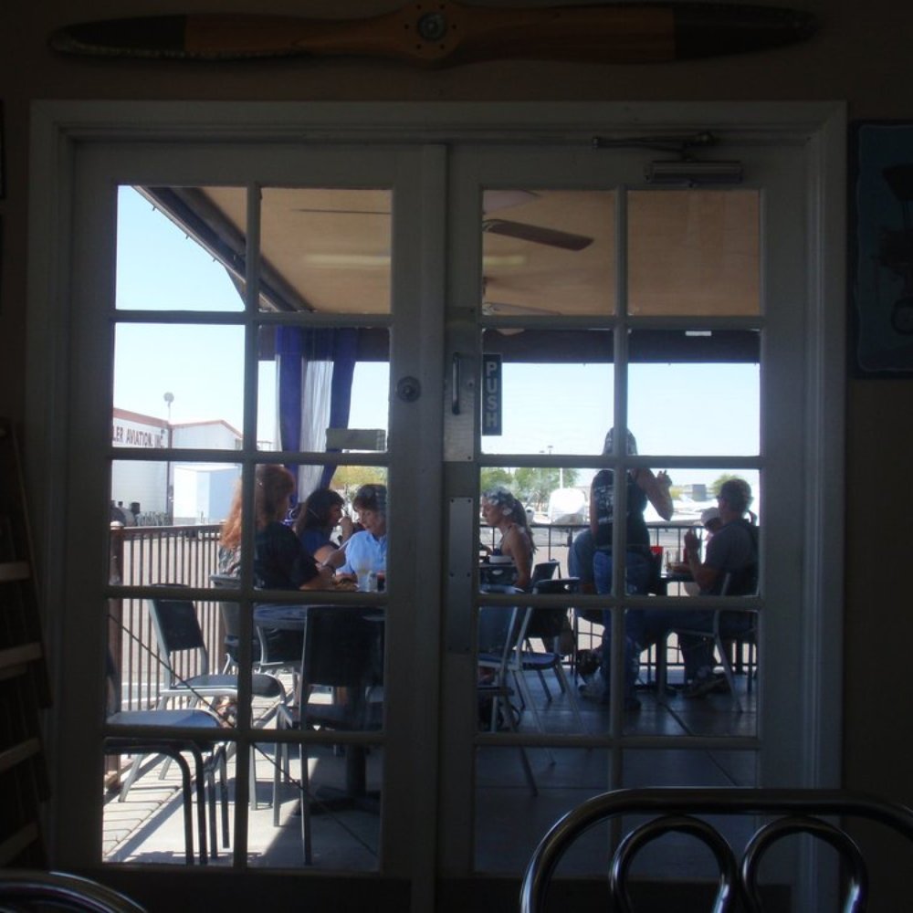 Hangar Cafe - patio - Cafes Near Me - Chandler, Arizona Hangar Cafe - patio - Cafes Near Me - Chandler, Arizona