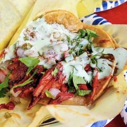 Tacos El G - Adoba or al pastor same thing the best