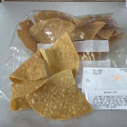 Taste of Bay City - No more house made chips.Chips from the store, and only half of a bag. Taking double tips. Not up front with customers re:hidden tip charges