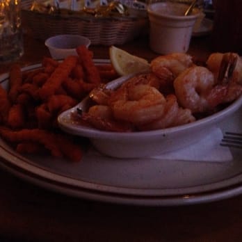 Chesapeake House - Sauteed fantail shrimp with sweet potatoe fries! - Seafood Near Me - Myrtle Beach, South Carolina Chesapeake House - Sauteed fantail shrimp with sweet potatoe fries! - Seafood Near Me - Myrtle Beach, South Carolina