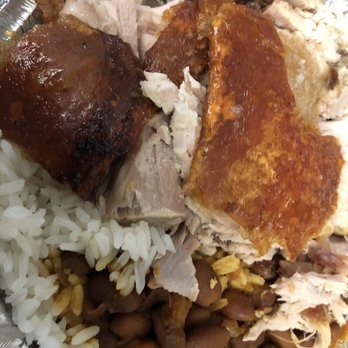 Lechonera La Isla - Pernil with rice and beans - Puerto Rican Near Me - New York, New York Lechonera La Isla - Pernil with rice and beans - Puerto Rican Near Me - New York, New York