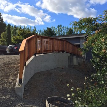 Harmes Home Improvements - Railing down driveway - General Contractors Near Me