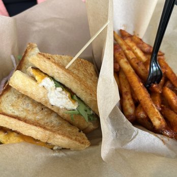 The Stand - American Classics Redefined - Tuna sandwich and hot fries - New American Near Me - Los Angeles, California The Stand - American Classics Redefined - Tuna sandwich and hot fries - New American Near Me - Los Angeles, California