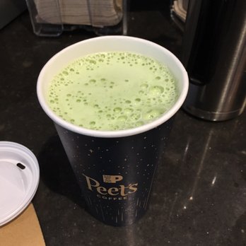 Capital One Café - Large Matcha Latte - Banks & Credit Unions Near Me - Boston, Massachusetts