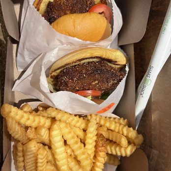 Shake Shack Costa Mesa - 'Shroom Burger and Fries - Burgers Near Me - Costa Mesa, California Shake Shack Costa Mesa - 'Shroom Burger and Fries - Burgers Near Me - Costa Mesa, California