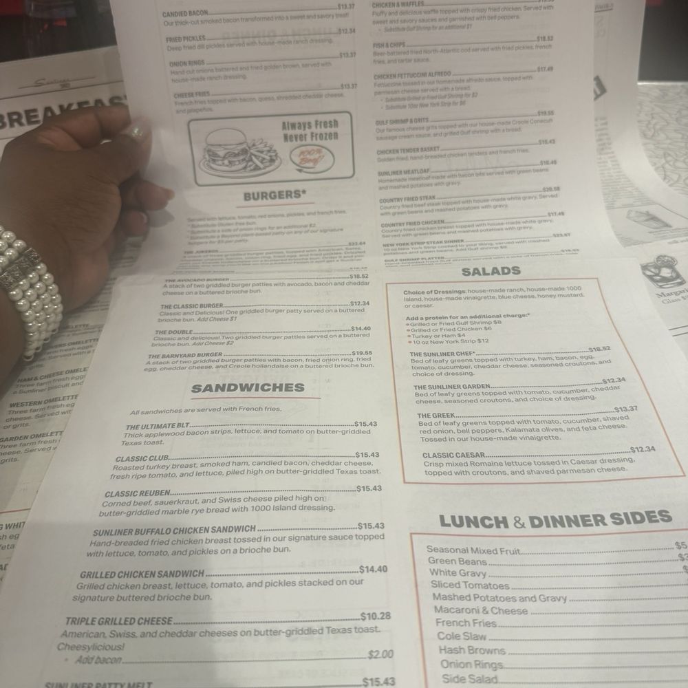 Sunliner Diner - Menu - Diners Near Me - Orange Beach, Alabama Sunliner Diner - Menu - Diners Near Me - Orange Beach, Alabama