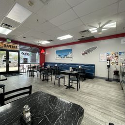 Inside of restaurant