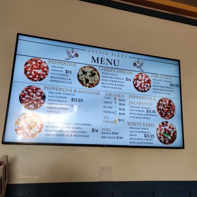 Menu photo 4 Sylvia Pizza San Marcos, TX Menu photo 4 Sylvia Pizza San Marcos, TX