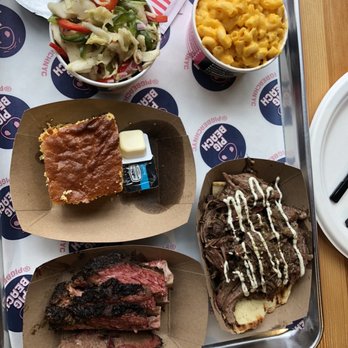 Pig Beach BBQ - Lamb 10/10, brisket 9/10, Cornbread 9/10, Vinegar Coleslaw 7/10, Macaroni and Cheese 8/10 - Barbeque Near Me - Astoria, New York Pig Beach BBQ - Lamb 10/10, brisket 9/10, Cornbread 9/10, Vinegar Coleslaw 7/10, Macaroni and Cheese 8/10 - Barbeque Near Me - Astoria, New York
