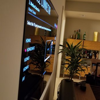 Hometech Installs - 77" LG OLED wallpaper TV with wire concealment - TV Mounting Near Me - Las Vegas, Nevada Hometech Installs - 77" LG OLED wallpaper TV with wire concealment - TV Mounting Near Me - Las Vegas, Nevada