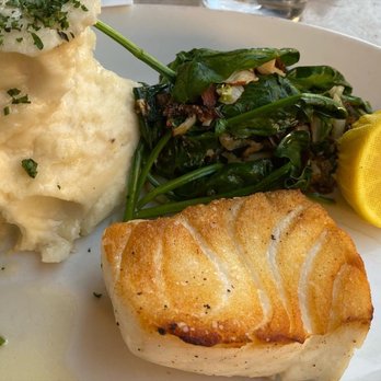 Nick's Manhattan Beach - Pan seared Chilean Sea Bass - American Near Me - Manhattan Beach, California