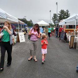 Falmouth Farmers Market - Cloudy day at the market