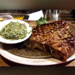 Tropical Acres Steakhouse - The silver hot pan