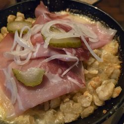 Au Brasseur - Spaetzle with Munster