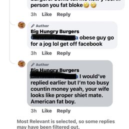 Reply from management