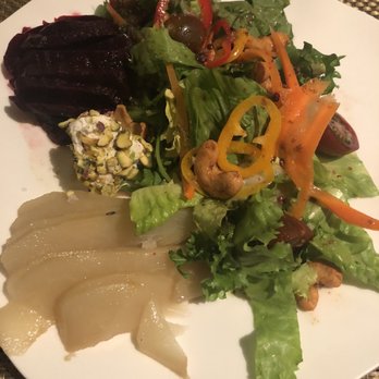 Kiran's - Goat Cheese & Beet Salad Dinner - Indian Near Me - Houston, Texas