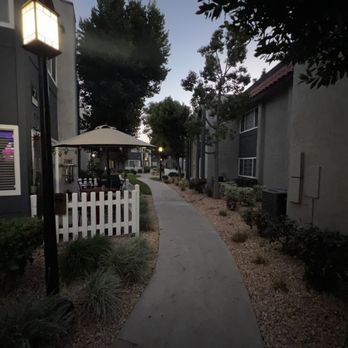 Sherwood Apartments - Footpath - Apartments Near Me - Bellflower, California
