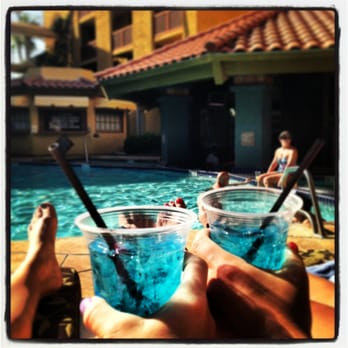 Hilton Phoenix Tapatio Cliffs Resort - Blue lagoons by the adult pool - Hotels Near Me - Phoenix, Arizona