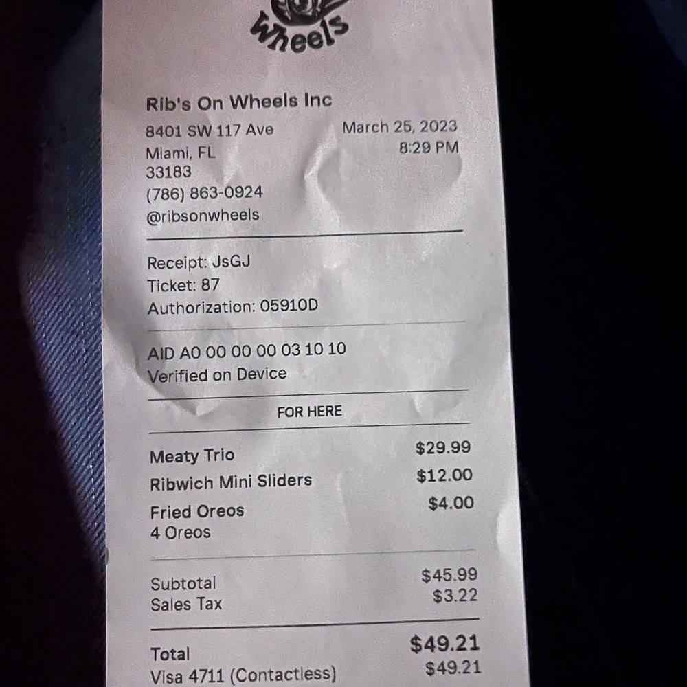 Rib's On Wheels - Bill - Barbeque Near Me - Miami, Florida Rib's On Wheels - Bill - Barbeque Near Me - Miami, Florida