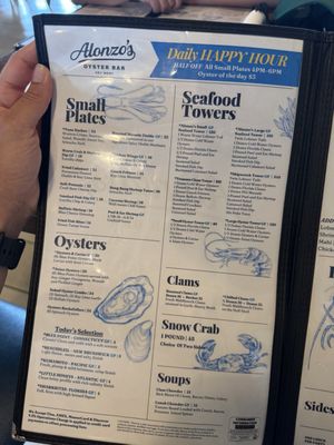 Menu photo 6 Alonzo's Oyster Bar Key West, FL
