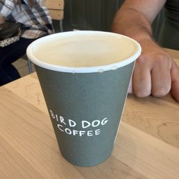 Tea with steamed milk Tea with steamed milk