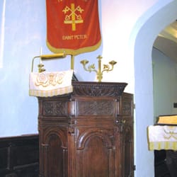 St Peter's Church, Twineham - Jacobean pulpit