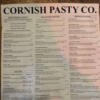 Cornish Pasty - British Near Me - Las Vegas, Nevada